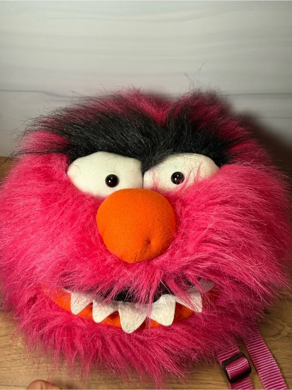 Disney Parks Muppets Animal Plush Mini Backpack Pink